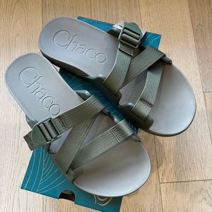 Chaco Men's Chillos Slide Sandal - men’s size 12/ green / NWT